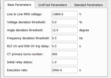 Feeder Protection Relay Example