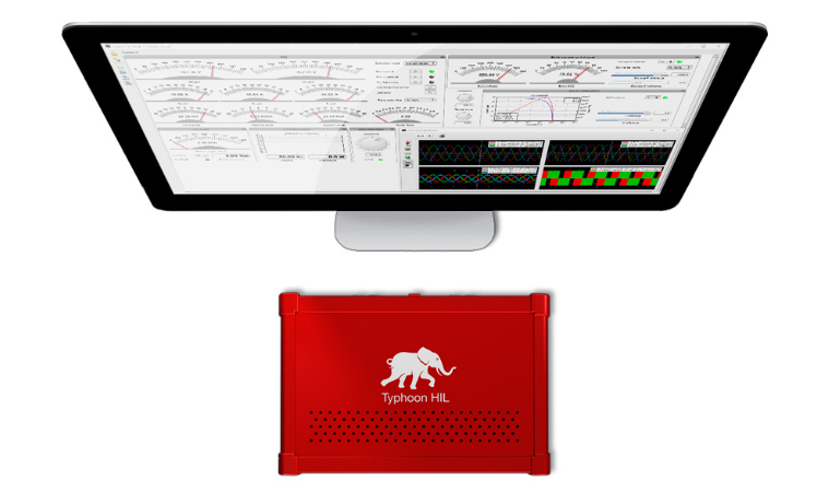 HIL402 and a monitor.