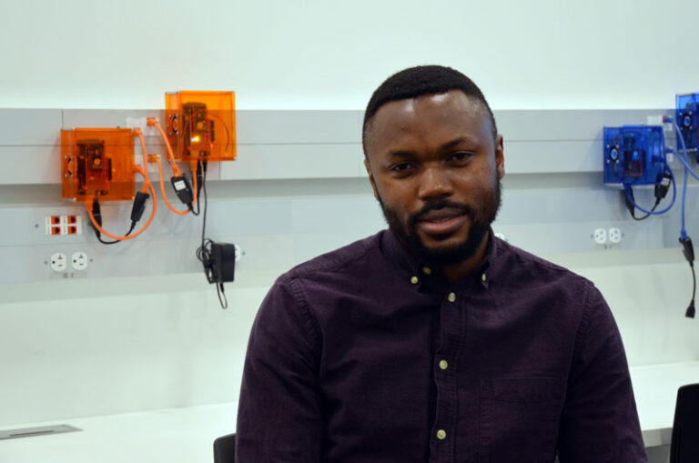 A head shot of Ajala Olaolu.