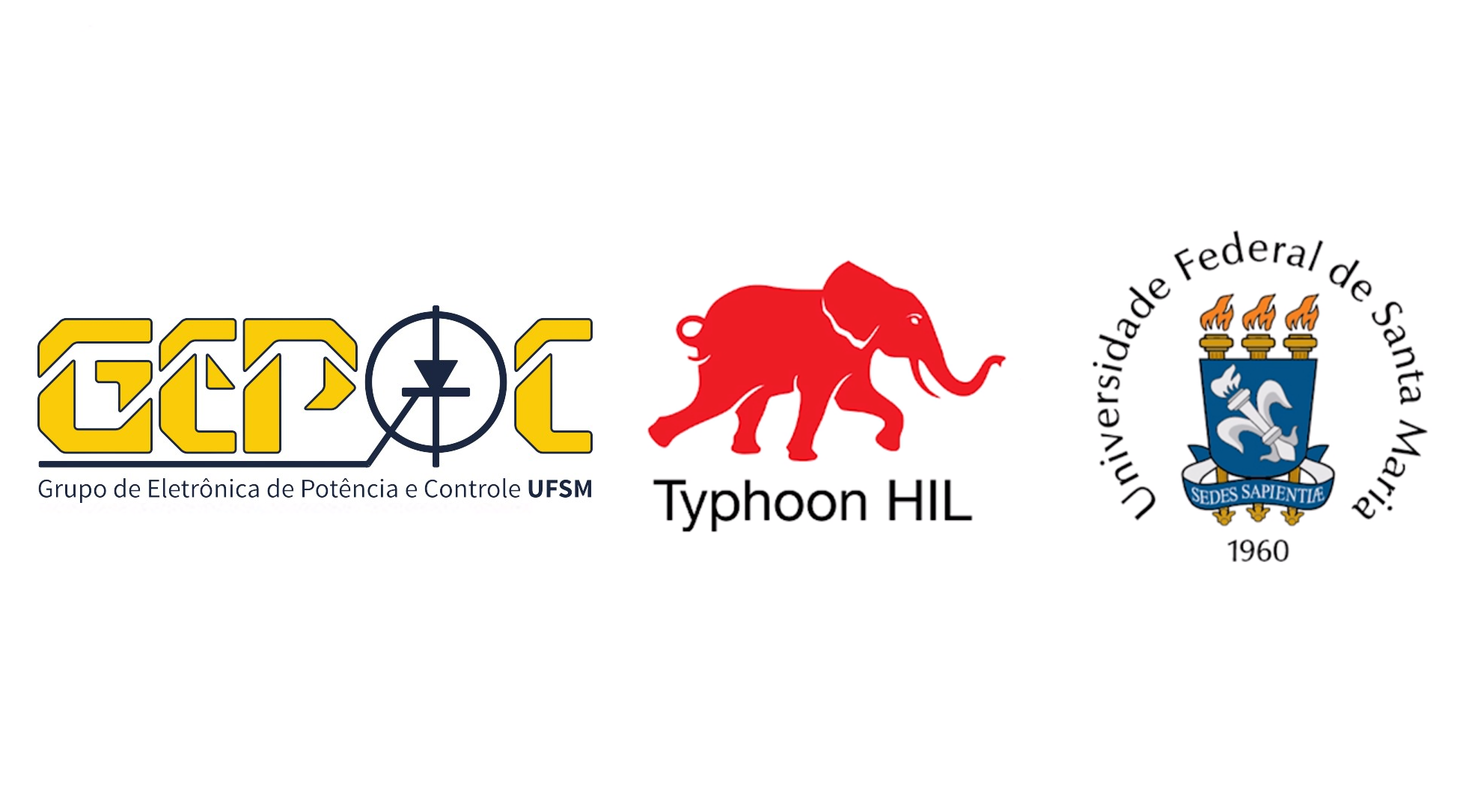 UFSM, Typhoon HIL and Universidade Federal de Santa Maria logos.