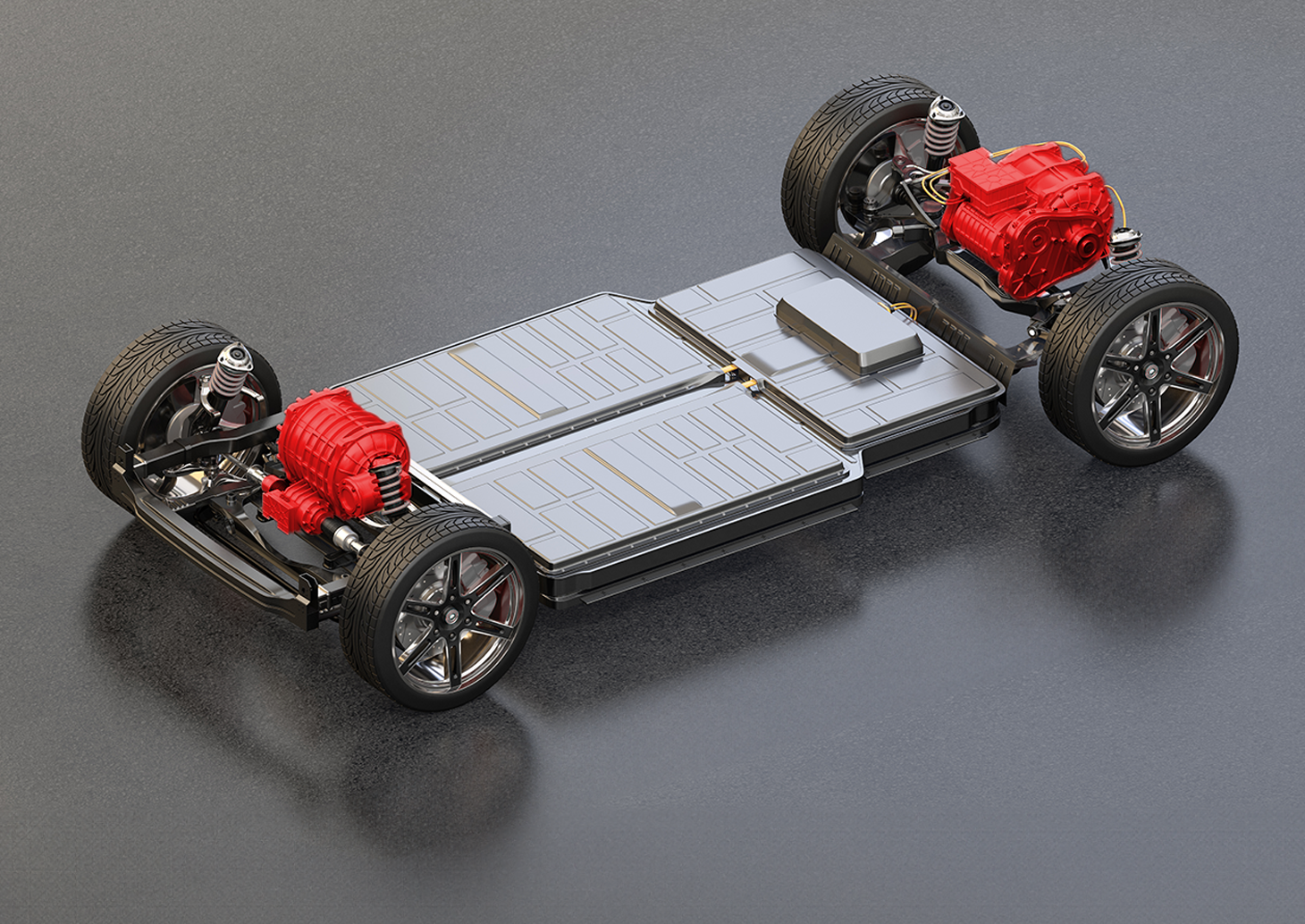 A car model that includes two engines.