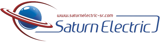 Saturn Electric logo.