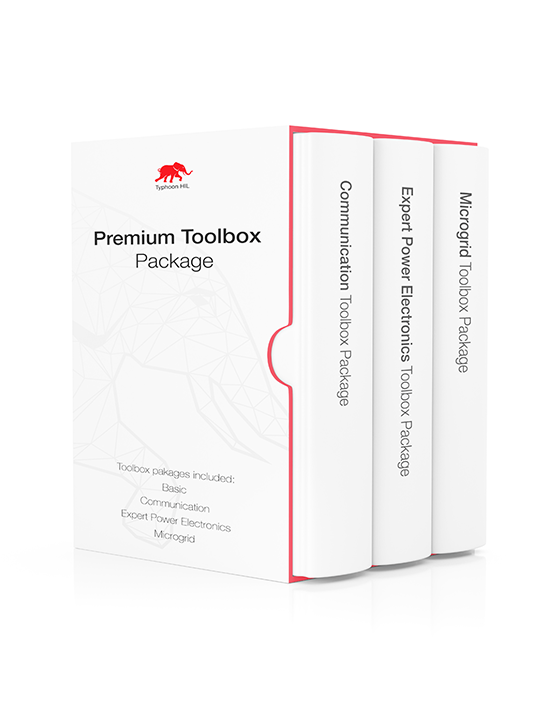 The premium toolbox package: composed of three parts.
