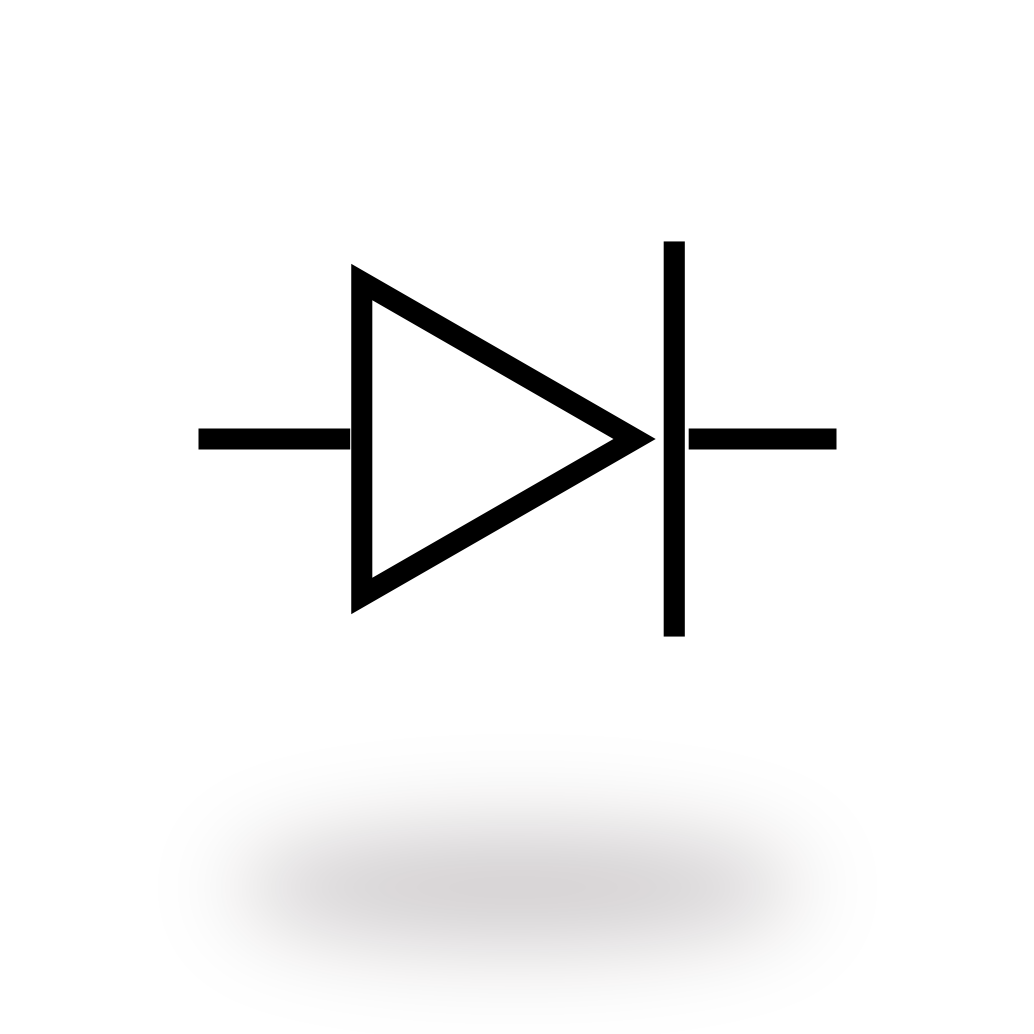 Diode icon.