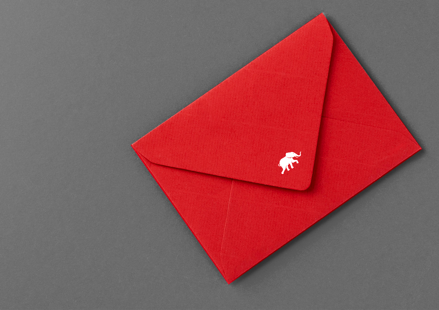 Red envelope with Typhoon HIL logo.