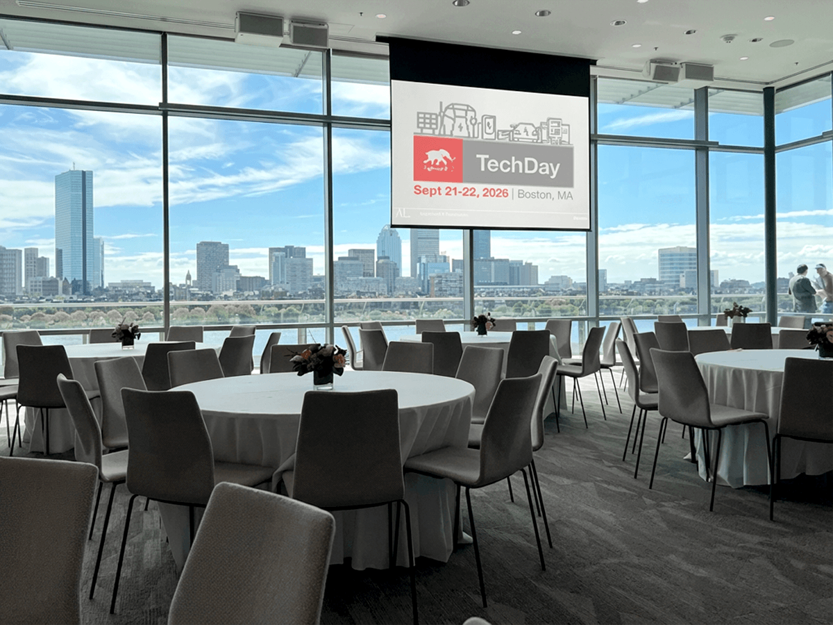 Typhoon HIL TechDay Boston 2026 award ceremony at MIT Samberg Conference Center
