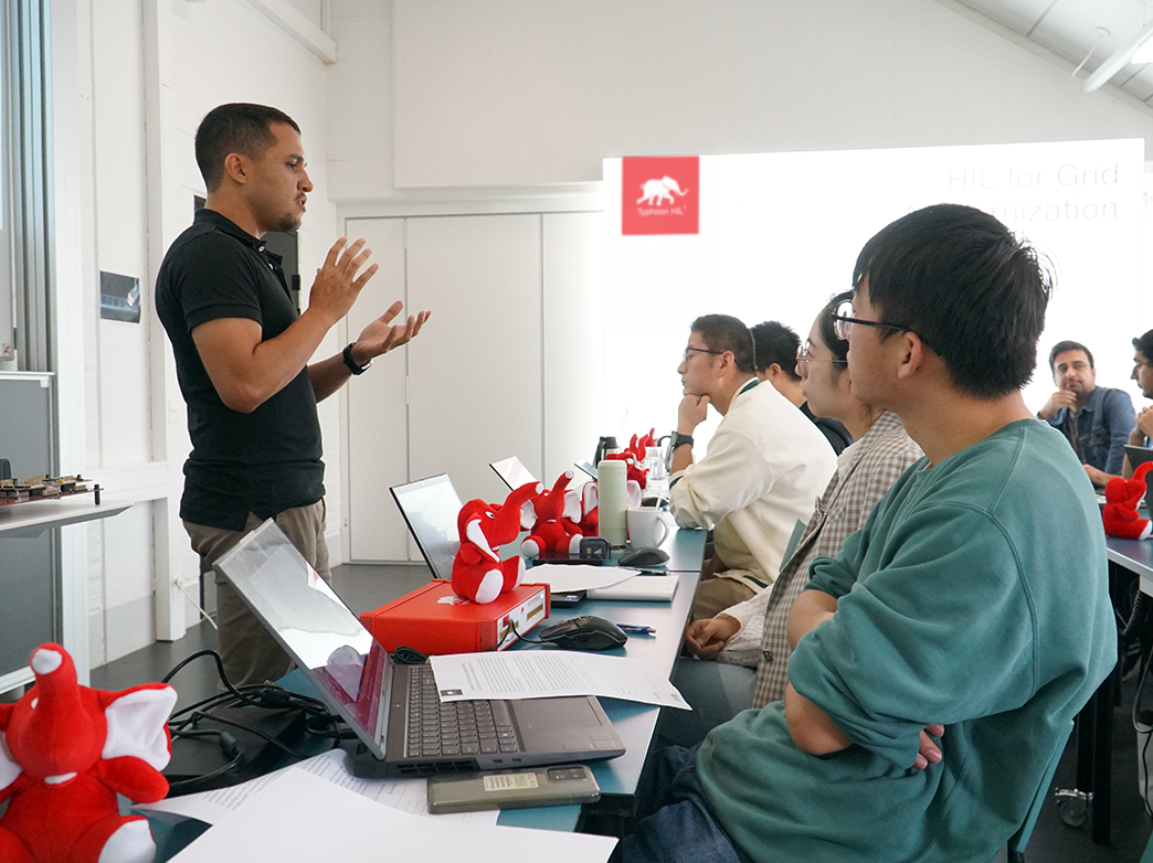 Researcher working on applied power electronics innovation